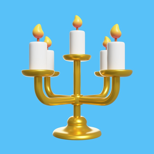 Free PSD 3d rendering of religion icon