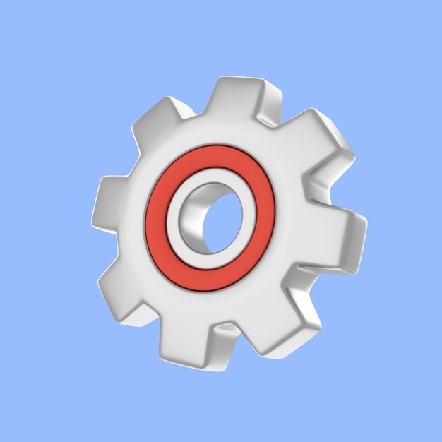 3d rendering of ui icon