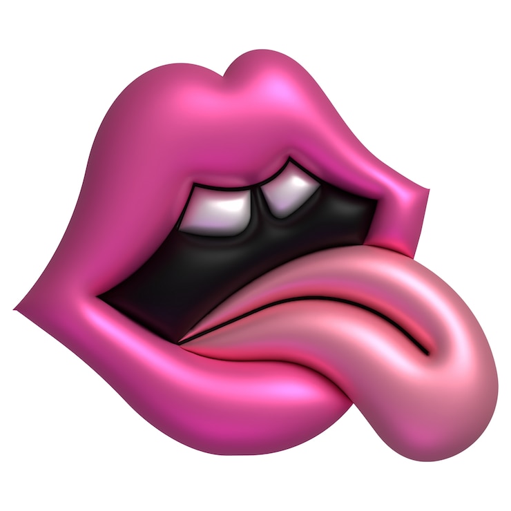 मुफ़्त PSD 3d rendering of y2k  icon design