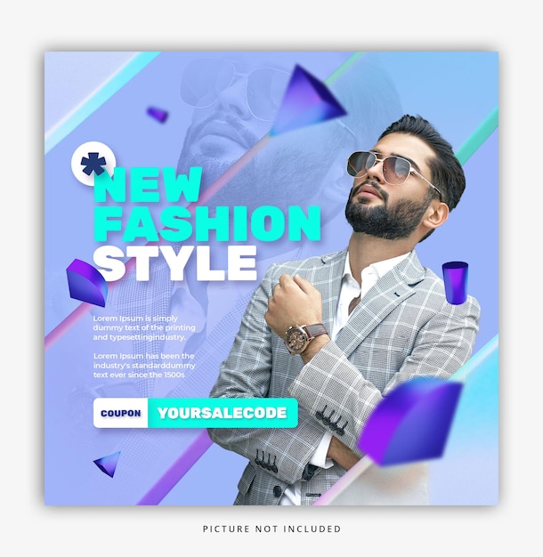 3D Stylist Fashion Social Media Instagram Template – Free Download