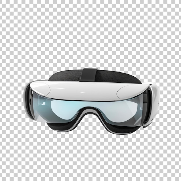 Free PSD 3d virtual reality glasses metaverse technology isolated on a transparent background