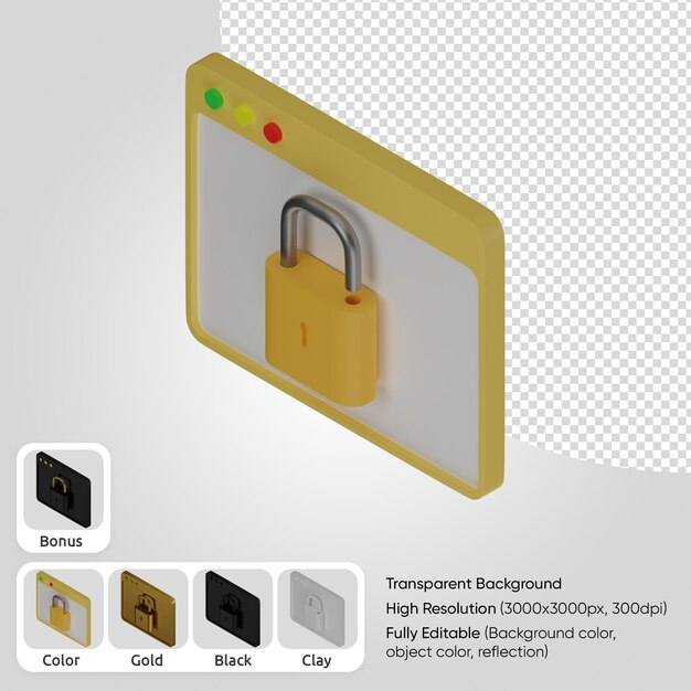 3d web unlock