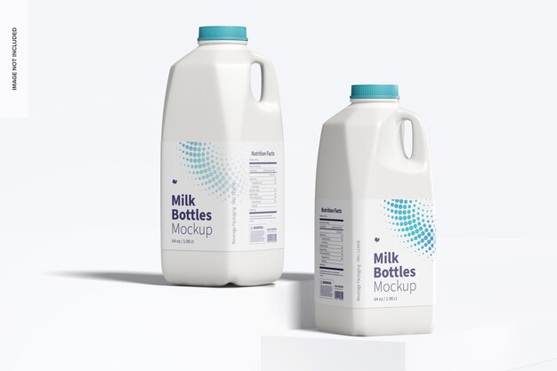 Download Milk Bottle Mockup Psd 600 High Quality Free Psd Templates For Download