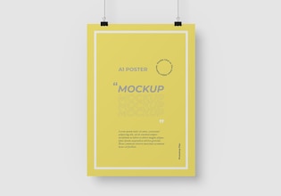 wall poster mockups