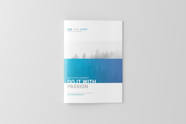 A4 brochure / catalogue mockup