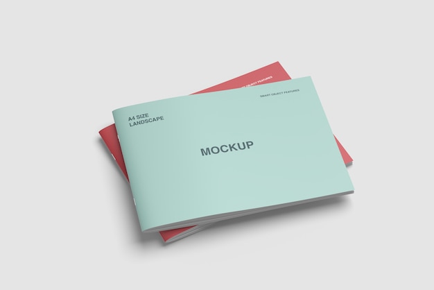 Download Landscape Book Mockup Psd 300 High Quality Free Psd Templates For Download