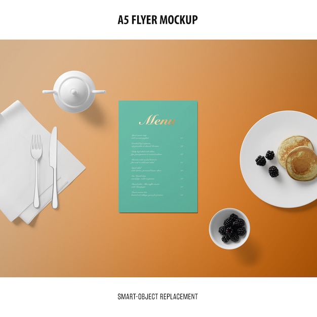 A5 Flyer Mockup