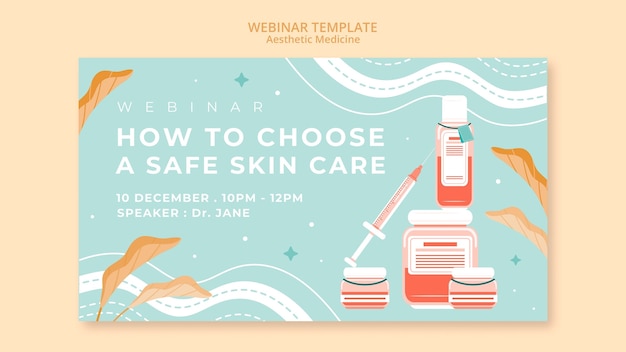 Aesthetic medicine webinar template