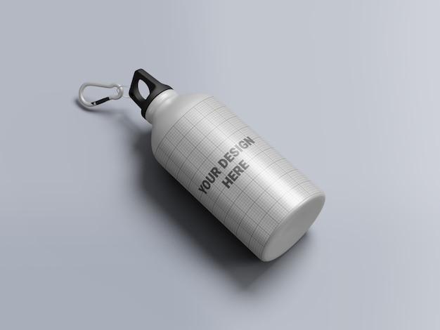 Download Premium Psd Aluminum Water Bottle Mockup Isolated