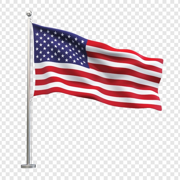 American Flag Waving Proudly A Symbol of Freedom and Patriotism