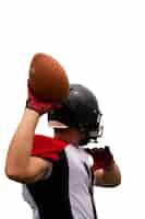 Free PSD american football ball isolated