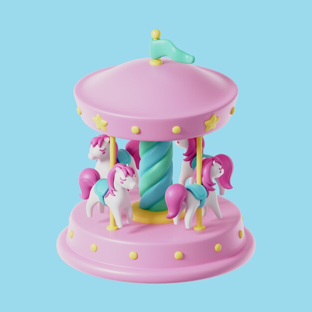 amusement park  carousel icon