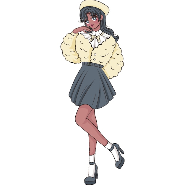 アニメキャラクターイラスト
