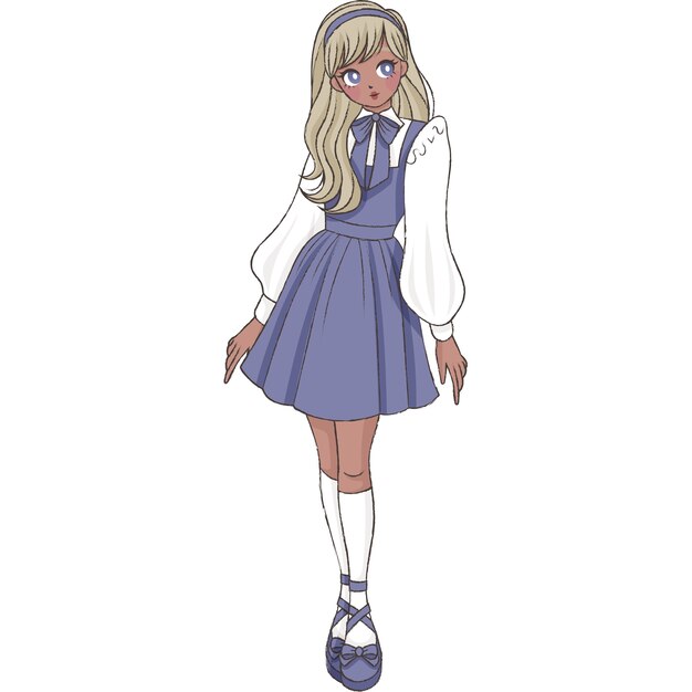 アニメキャラクターイラスト