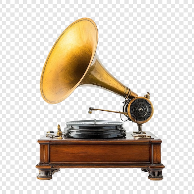 Antique Gramophone A Vintage Music Player