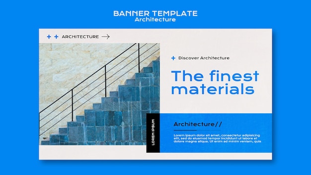 Free PSD architecture banner template