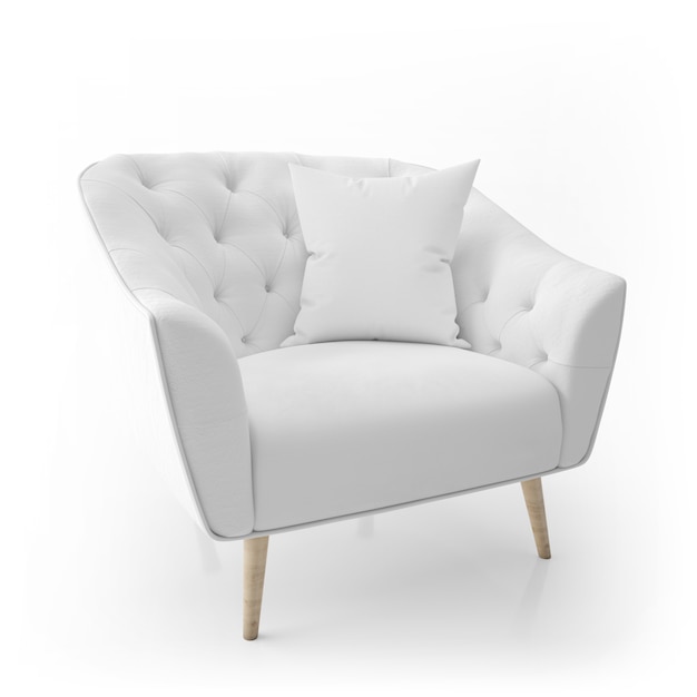 Free PSD armchair and pillow