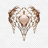 Free PSD armlet jewellery isolated on transparent background