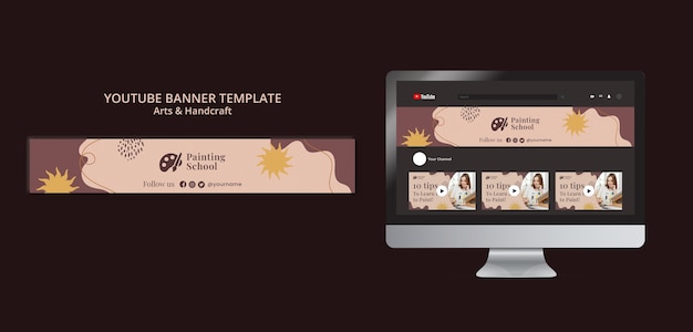 Free PSD art and handcrafter template design