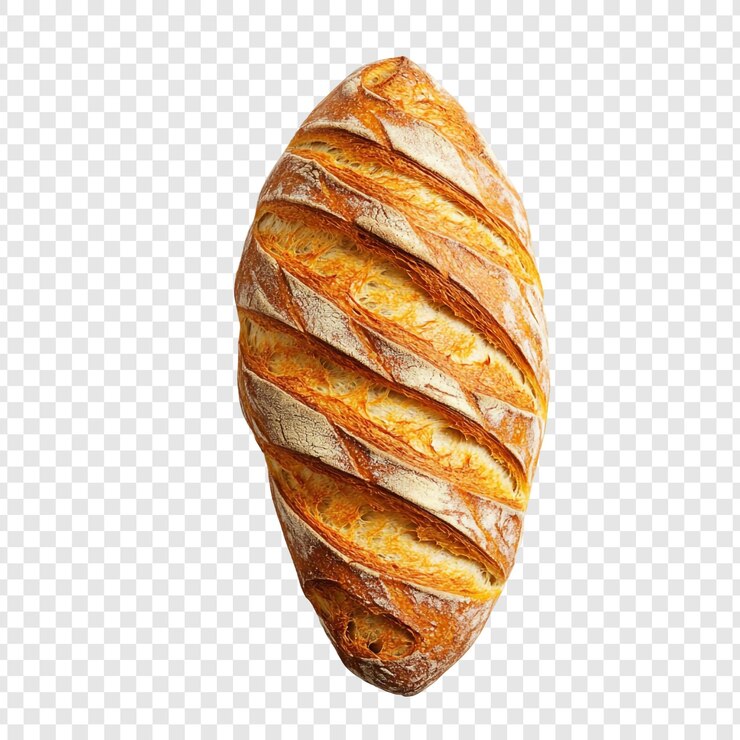 Free PSD artisan bread golden crust delicious loaf