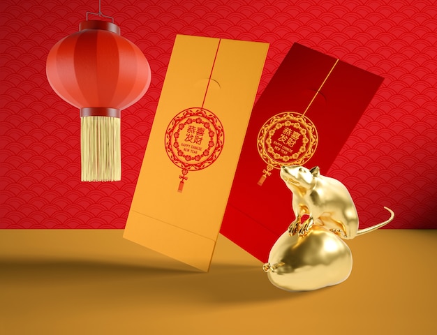 Artistic concept chinese new year