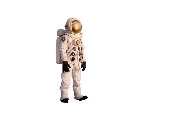 Astronaut wearing spacesuit