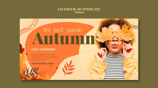 Autumn template design