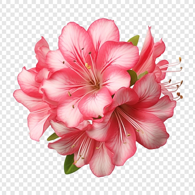 Azalea png isolato su sfondo trasparente