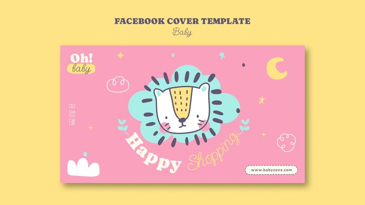 Free PSD baby template design