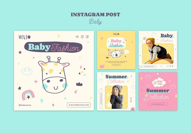 Baby template design