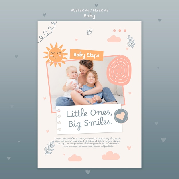 baby template design
