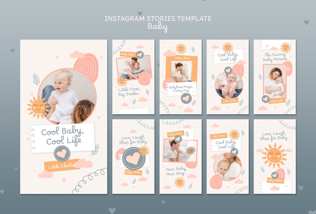 Baby template design