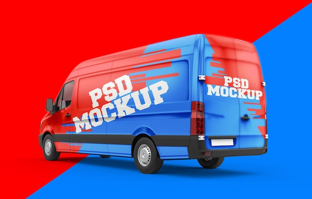 Download Free Psd Car Mockup From Back