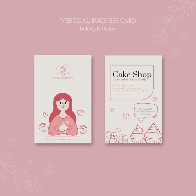 Free PSD bake sale template design