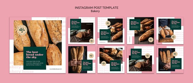 Baked goods instagram posts