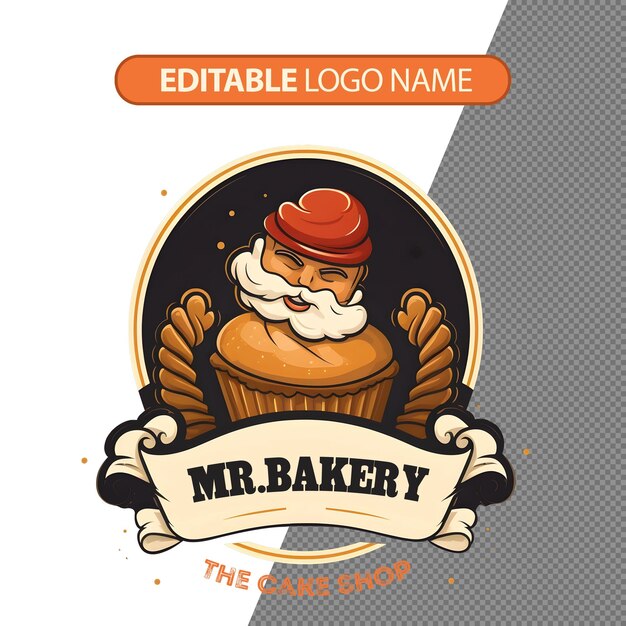 bakery cake shop logo