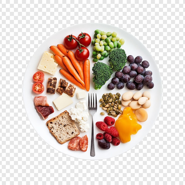 無料PSD バランスのとれた食事 活発で健康的な食事