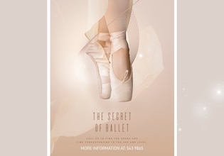 балет плакат