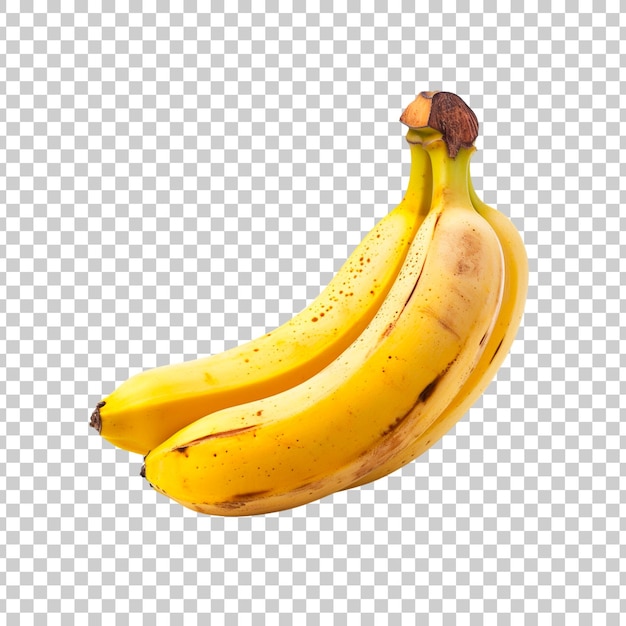 Free PSD banana isolated on a transparent background