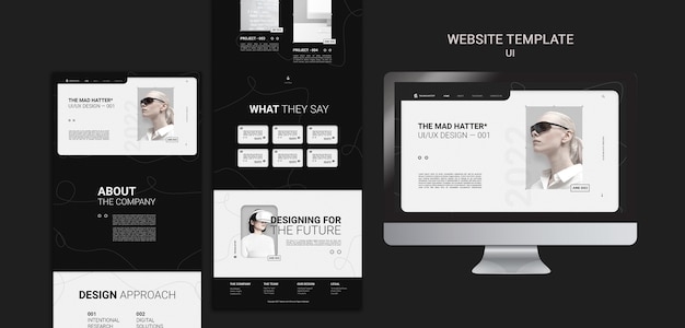 Bank design template of web