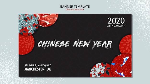 Banner concept for chinese new year