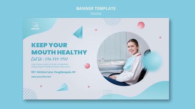 Banner dentist clinic template