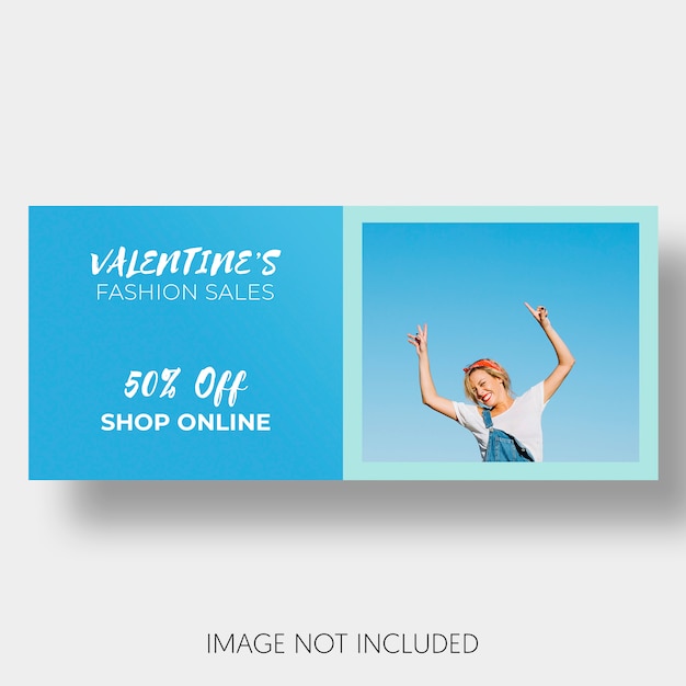 Banner Template Sales Valentine’s Day: Grab Attention with Minimalistic and Modern Designs