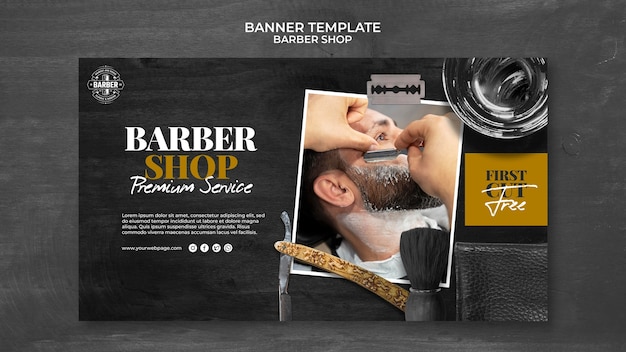 Barber Business PSD, 1,000+ High Quality Free PSD Templates for