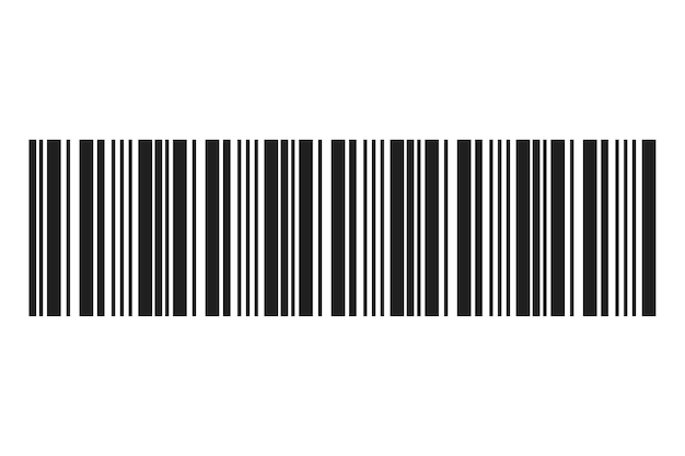 Free PSD barcode illustration isolated