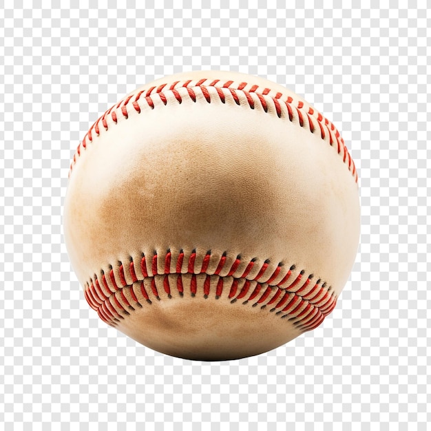 Free PSD baseball isolated on transparent background