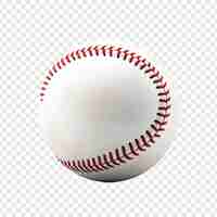 Free PSD baseball isolated on transparent background