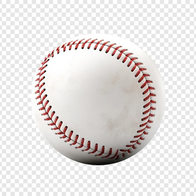 Free PSD baseball isolated on transparent background