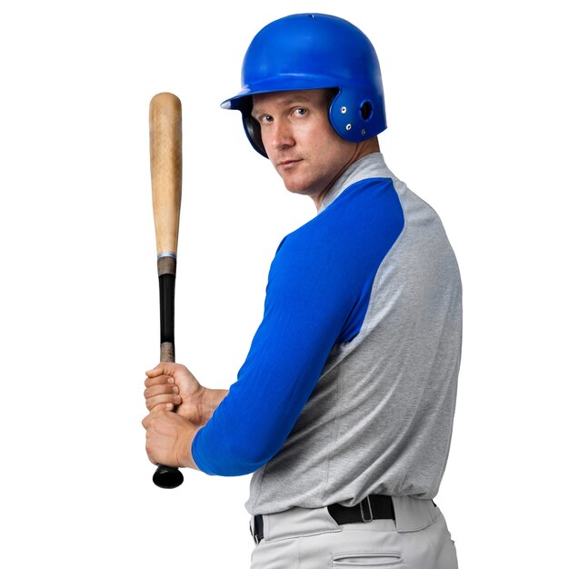 baseball player isolated