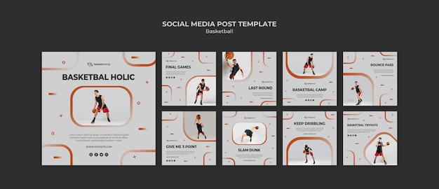 basketball is my passion social media post